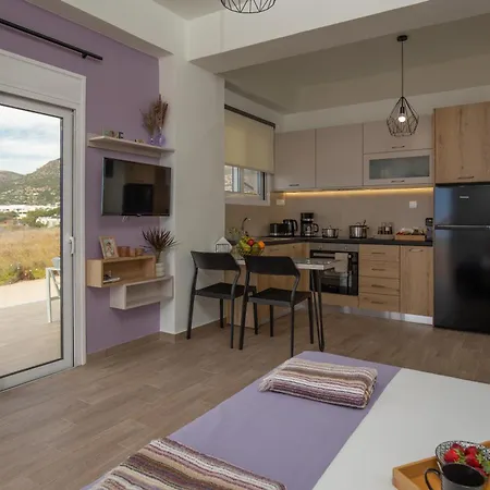 Athena With Panoramic View Of Makrygialos Apartamento Pilanísmata